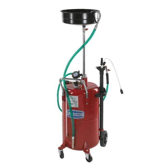 Flexbimec Mobile, Combined Waste Oil Drainer and Suction Unit